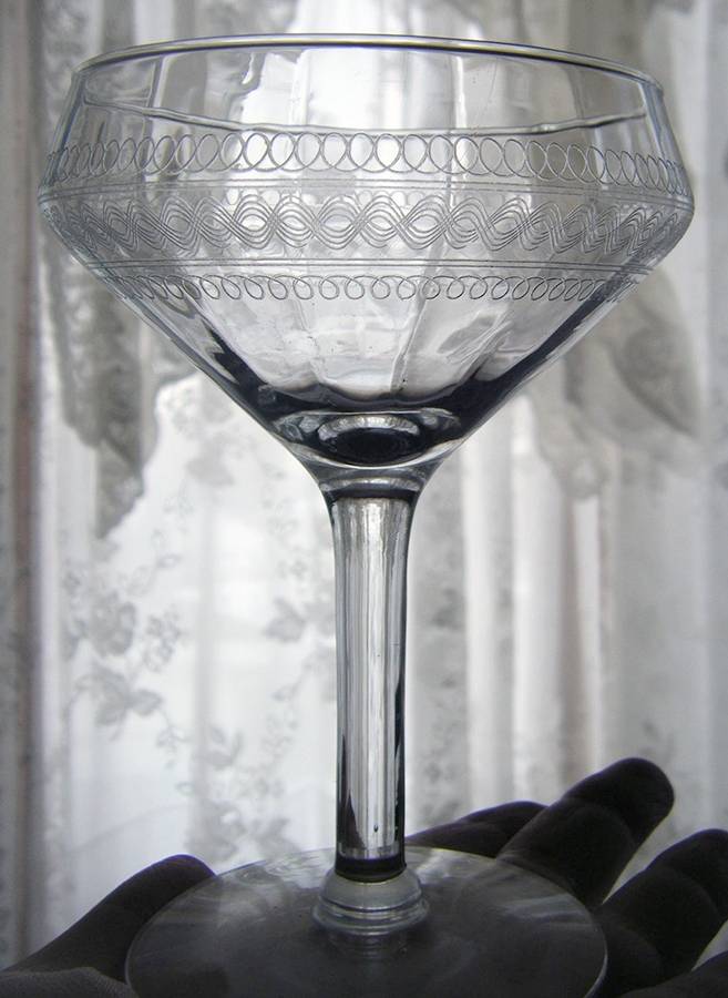 UNK3824 Champagne/Tall Sherbet by Unknown Manufacturer-1