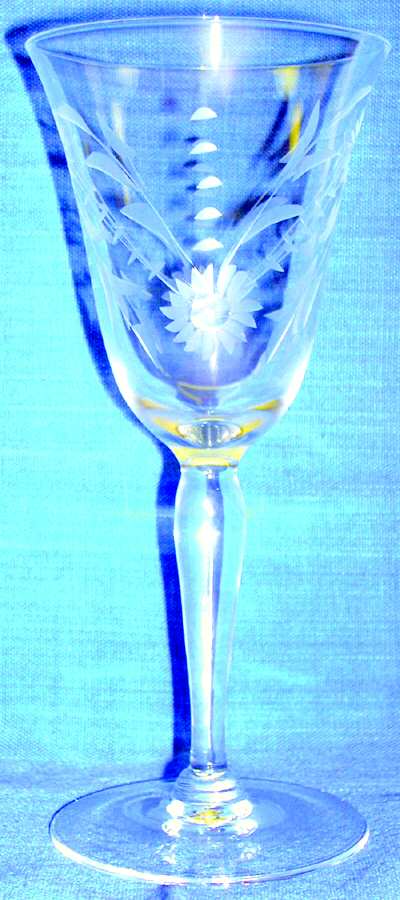 UNK3326 Water Goblet by Unknown Manufacturer-1