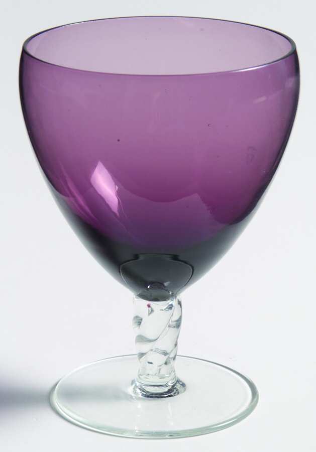 UNK5159 Amethyst Wine Glass by Unknown Manufacturer-1