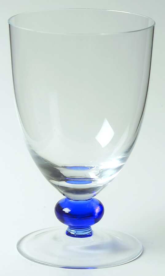 UNK5167 Blue Wine Glass by Unknown Manufacturer-1