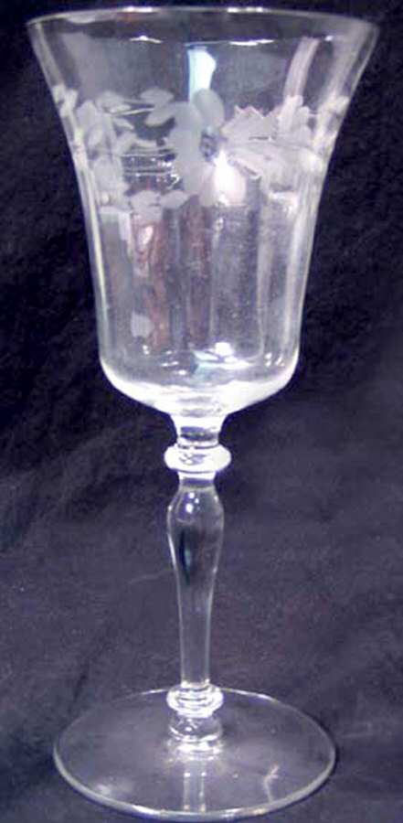2011-11 Water Goblet by Glastonbury - Lotus-1
