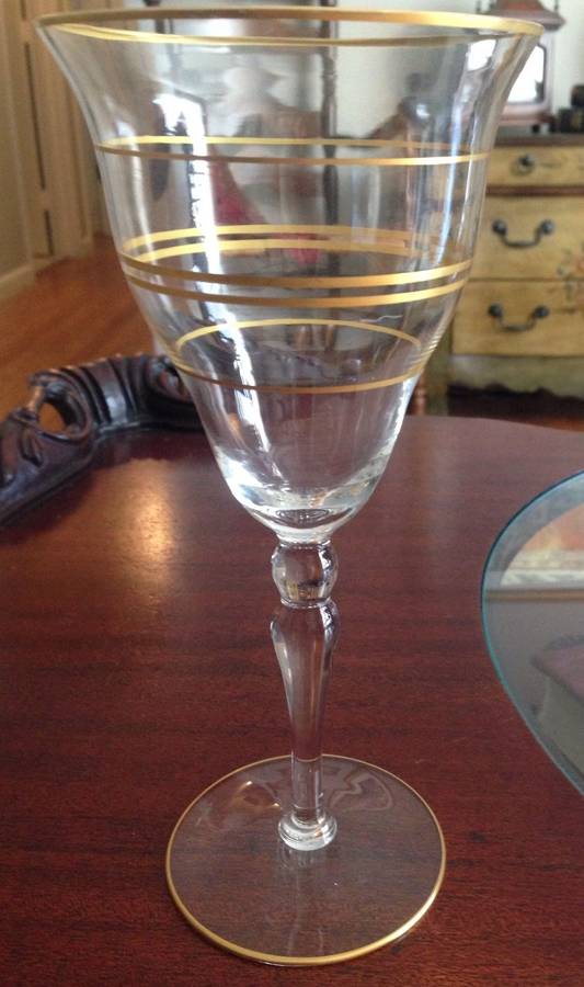 UNK3655 Water Goblet by Unknown Manufacturer-1