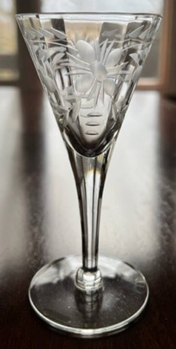 UNK3658 Sherry Glass by Unknown Manufacturer-1