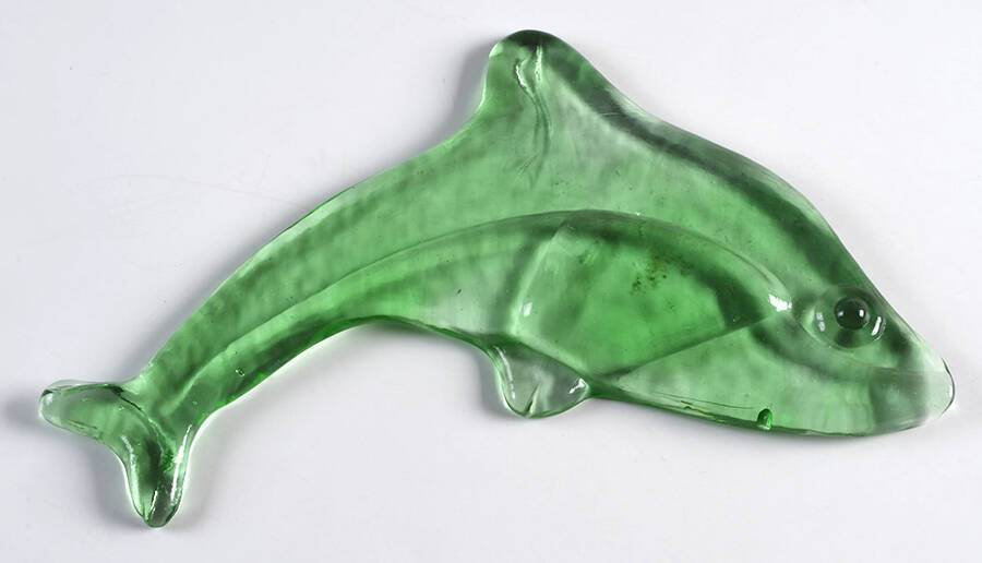 Animals & Figurines (Multicolor) Dolphin Figurine by Unknown Manufacturer-1