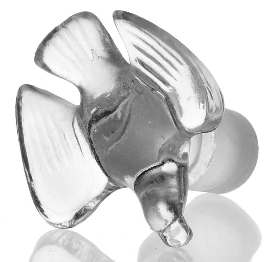 Animals & Figurines (Clear) Stopper for Cologne Bottle by Unknown Manufacturer-1