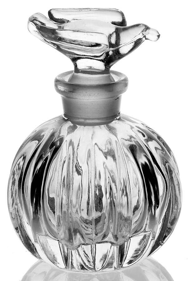 Animals & Figurines (Clear) Cologne Bottle & Stopper by Unknown Manufacturer-1