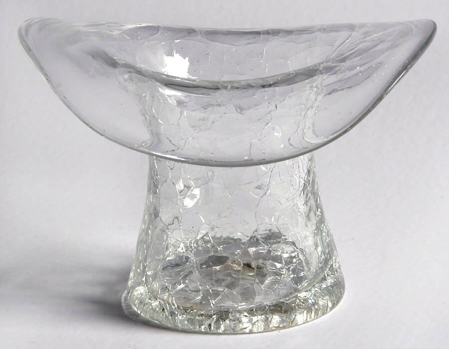 Animals & Figurines (Clear) 2" Topper (Top Hat) by Unknown Manufacturer-1