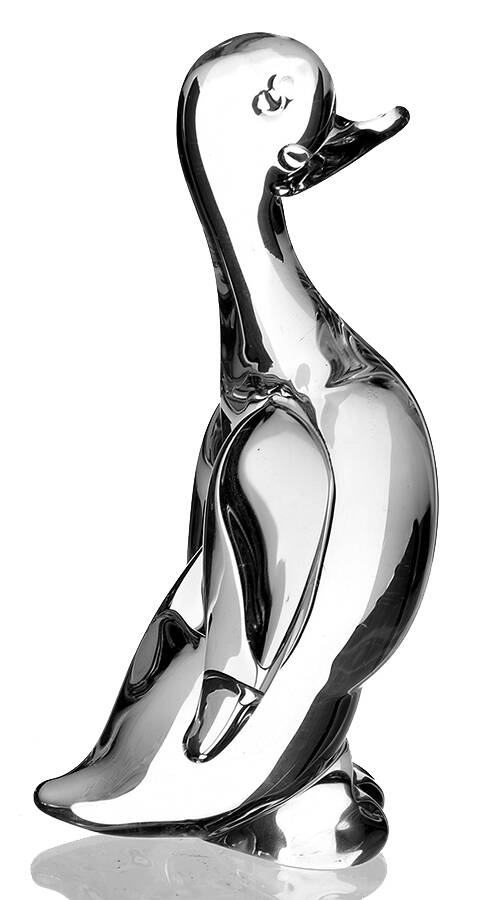 Animals & Figurines (Clear) Duck by Unknown Manufacturer-1