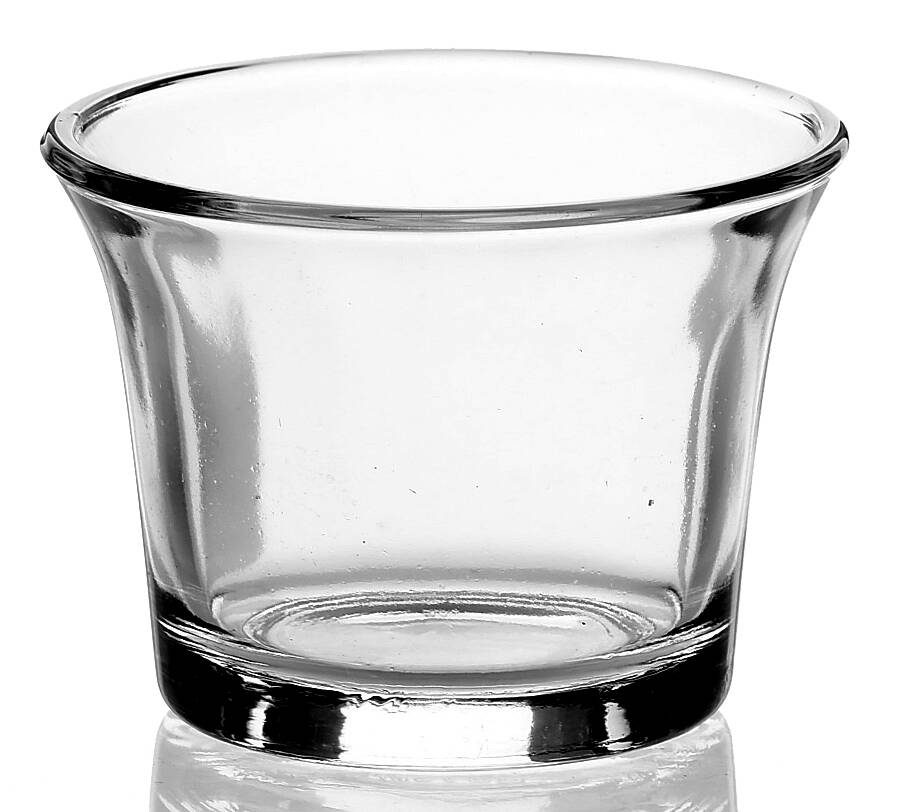 Animals & Figurines (Clear) Seafood/Cocktail Sauce Cup by Unknown Manufacturer-1