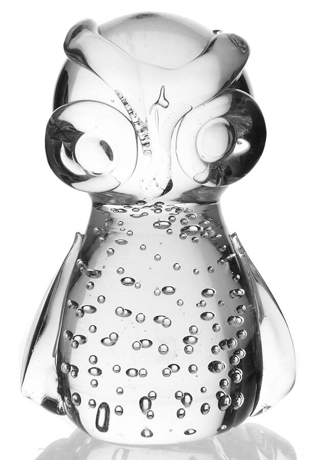 Animals & Figurines (Clear) Owl by Unknown Manufacturer-1