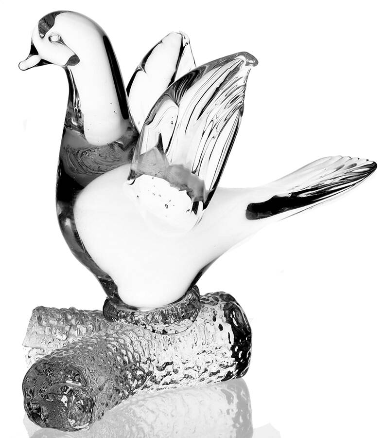 Animals & Figurines (Clear) Bird by Unknown Manufacturer-1