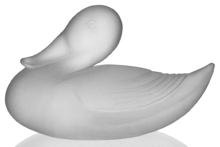 Animals & Figurines (Clear) Duck by Unknown Manufacturer-1