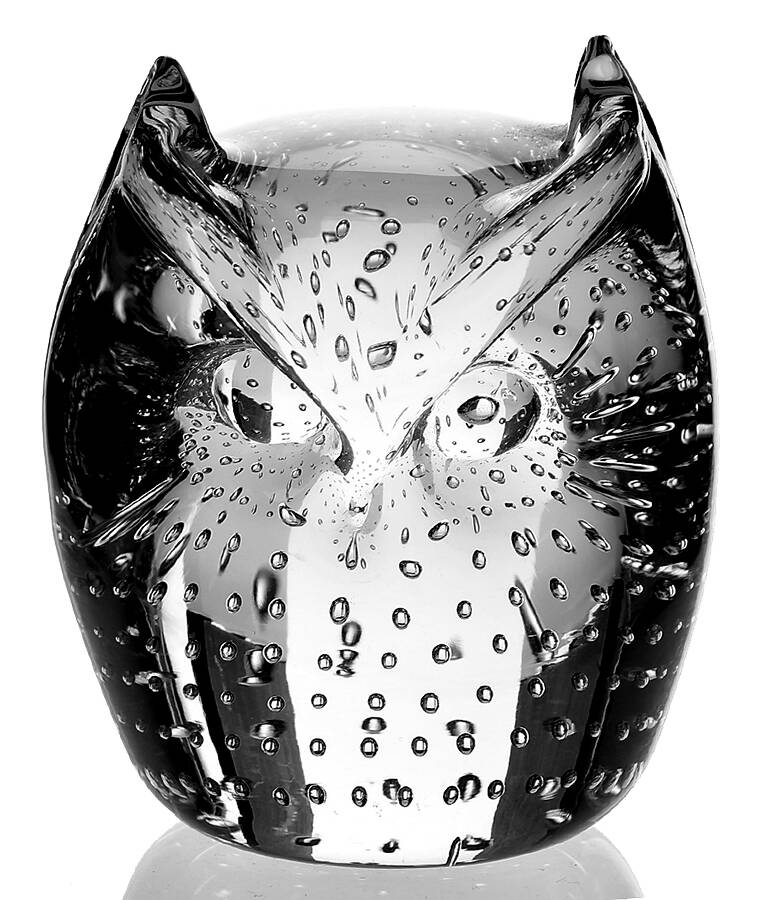Animals & Figurines (Clear) Owl by Unknown Manufacturer-1