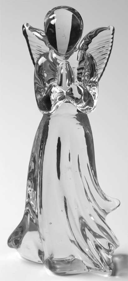 Animals & Figurines (Clear) Angel by Unknown Manufacturer-1