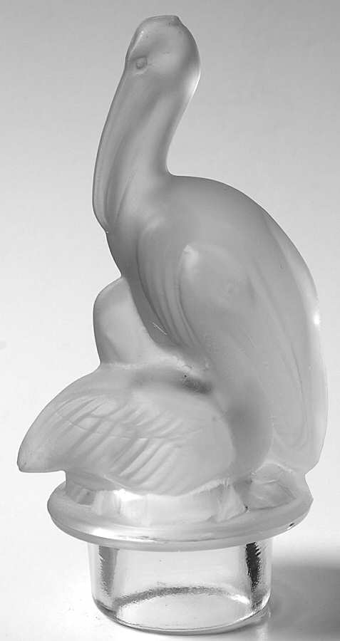 Animals & Figurines (Clear) Pelican Insert (For Flower Frog) by Unknown Manufacturer-1