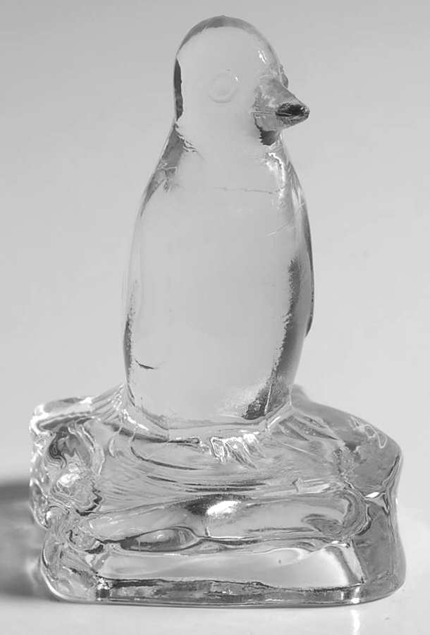 Animals & Figurines (Clear) Penguin by Unknown Manufacturer-1