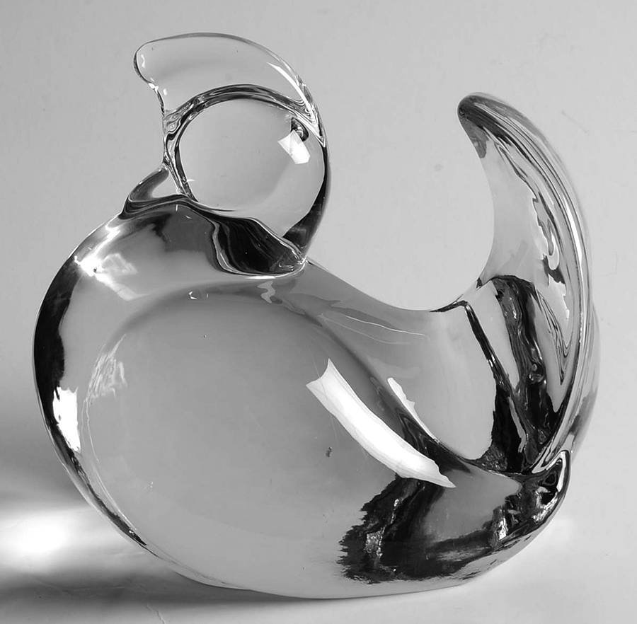 Animals & Figurines (Clear) Grouse Bird by Unknown Manufacturer-1