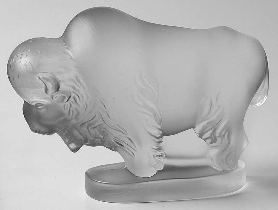 Animals & Figurines (Clear) Bison by Unknown Manufacturer-1