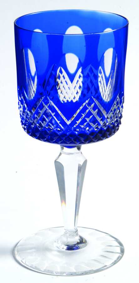 Unk5402 Cobalt Blue Water Goblet by Unknown Manufacturer-1