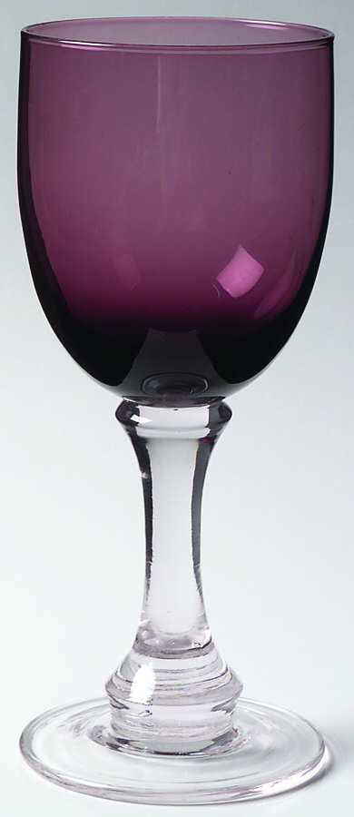 UNK5480 Amethyst Water Goblet by Unknown Manufacturer-1