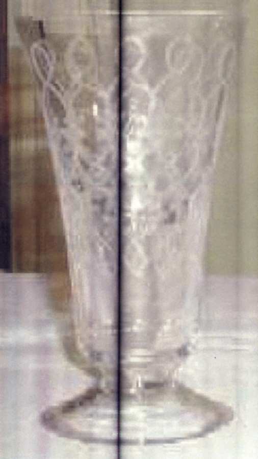 UNK5481 Footed Tumbler by Unknown Manufacturer-1