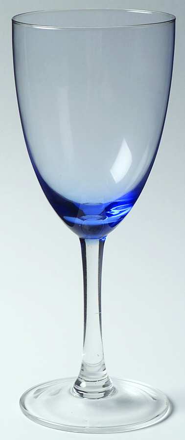 UNK5482 Blue Water Goblet by Unknown Manufacturer-1