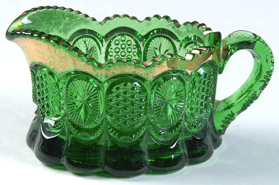 States, The Emerald Green Creamer by US Glass-1
