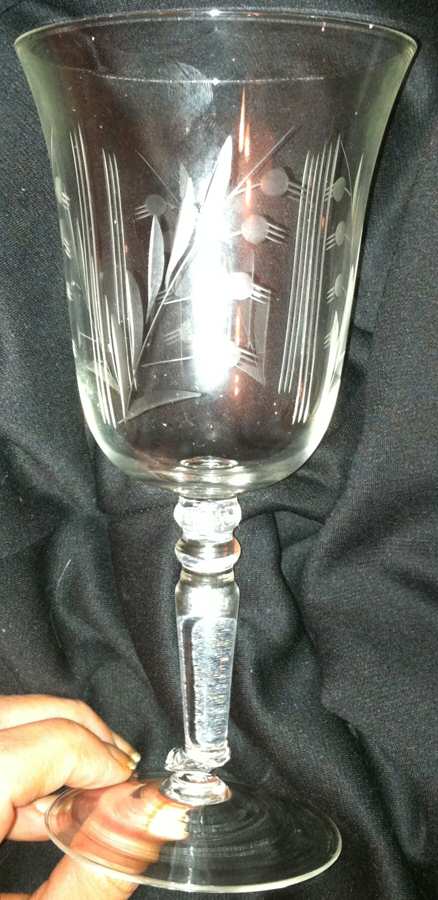 UNK5280 Water Goblet by Unknown Manufacturer-1