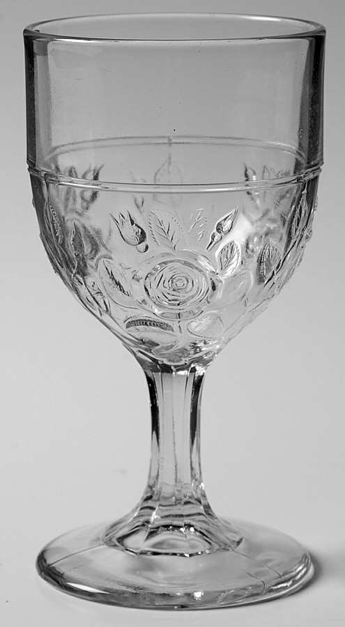 Open Rose Water Goblet by Unknown Manufacturer-1
