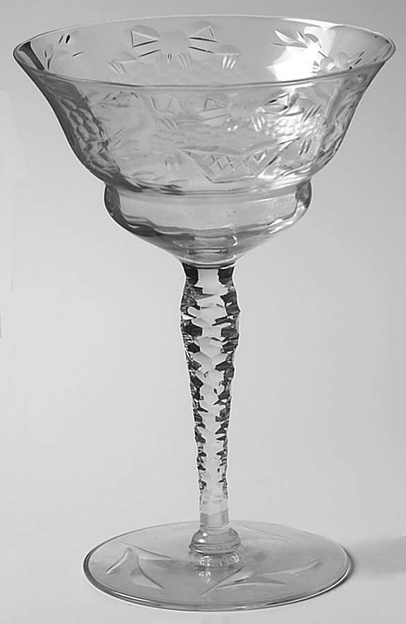 UNK5282 Champagne/Tall Sherbet by Unknown Manufacturer-1