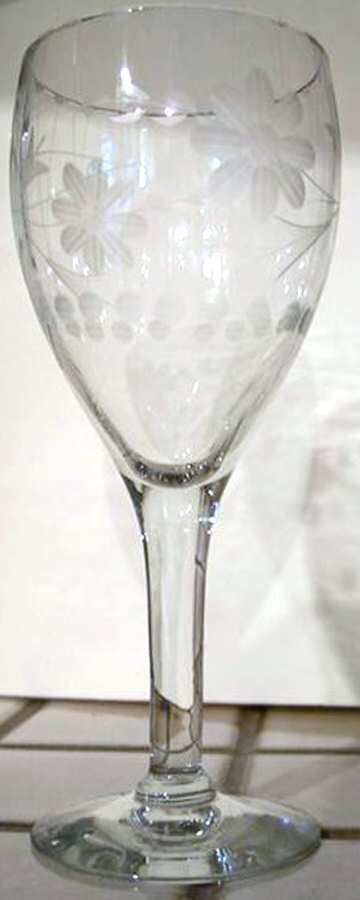 UNK5678 Water Goblet by Unknown Manufacturer-1