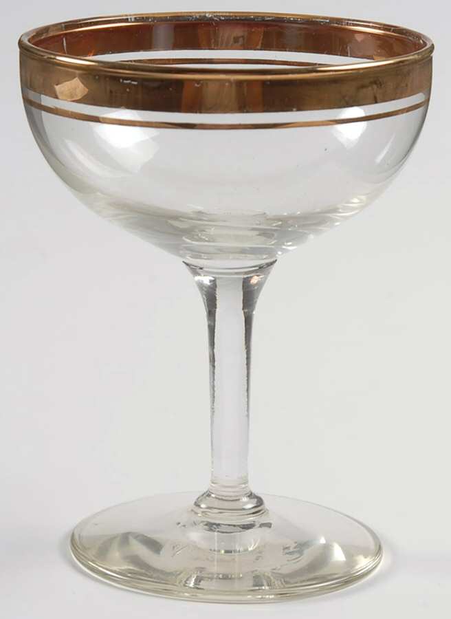 UNK3709 Champagne/Tall Sherbet by Unknown Manufacturer-1