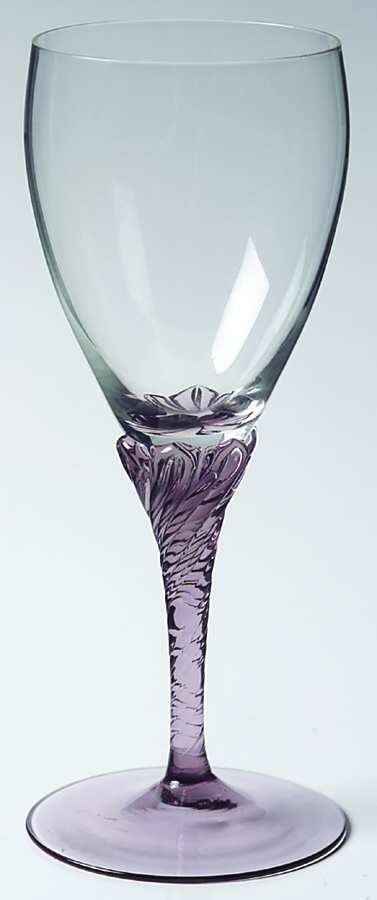 UNK5699 (Amethyst) Wine Glass by Unknown Manufacturer-1