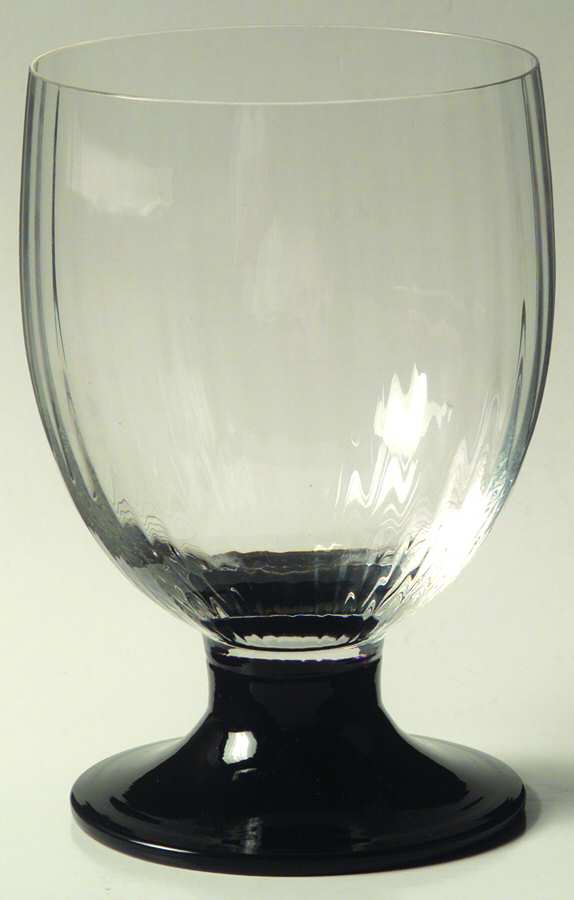 UNK5725 Black Water Goblet by Unknown Manufacturer-1