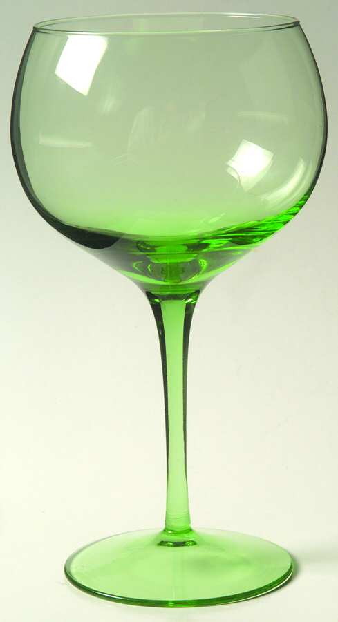 UNK5726 Green Water Goblet by Unknown Manufacturer-1