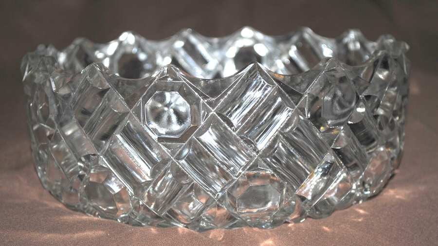 Nickle Plate's Richmond Small Fruit Dessert Bowl by US Glass-1