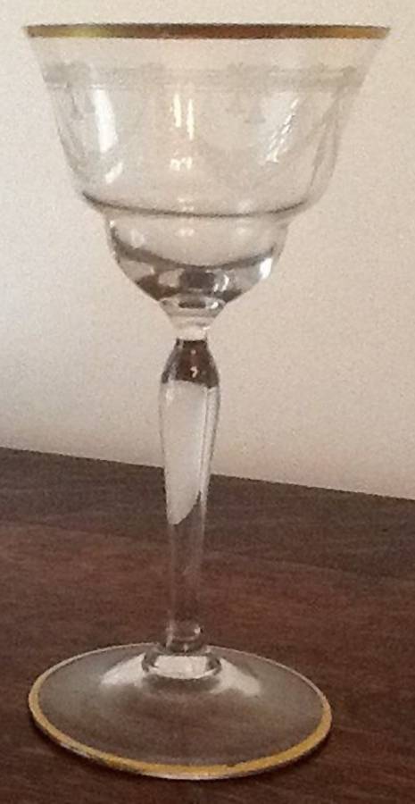 UNK4999 Tall Water Goblet by Unknown Manufacturer-1