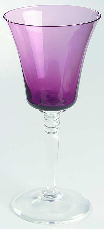 UNK5804 Amethyst Wine Glass by Unknown Manufacturer-1