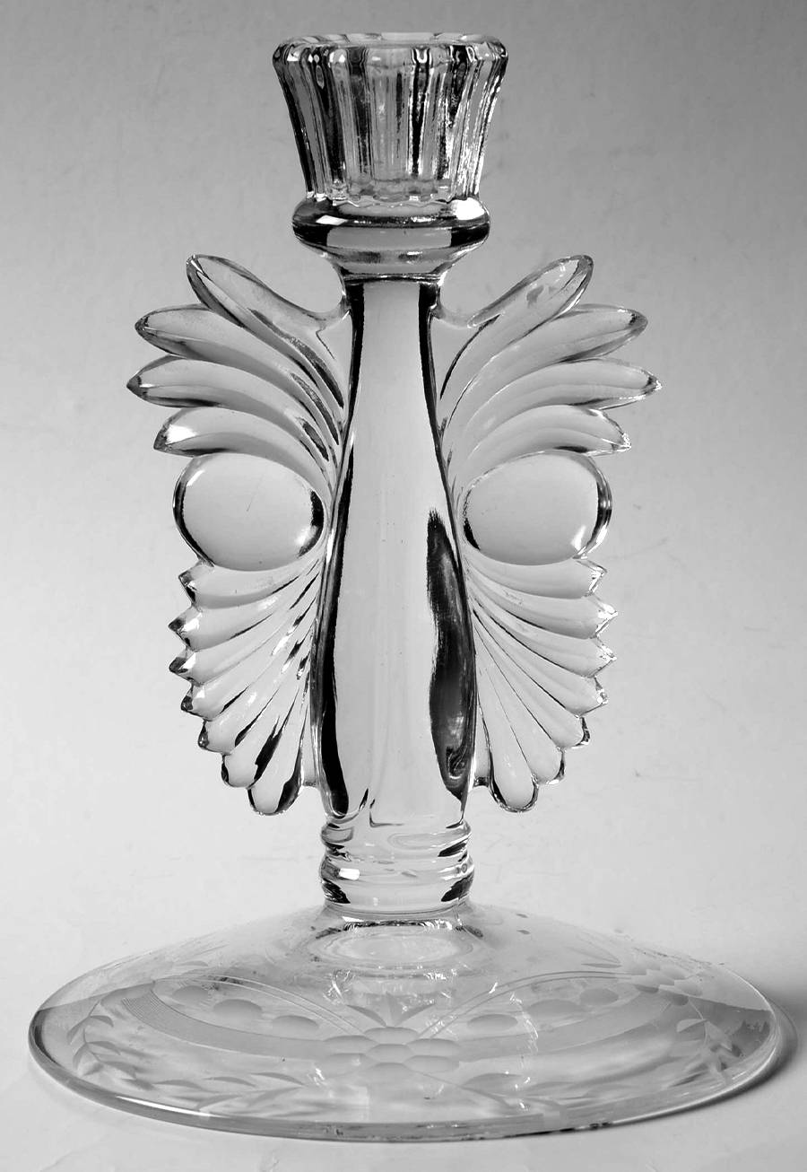 UNK3838 6" Single Light Candlestick by Unknown Manufacturer-1