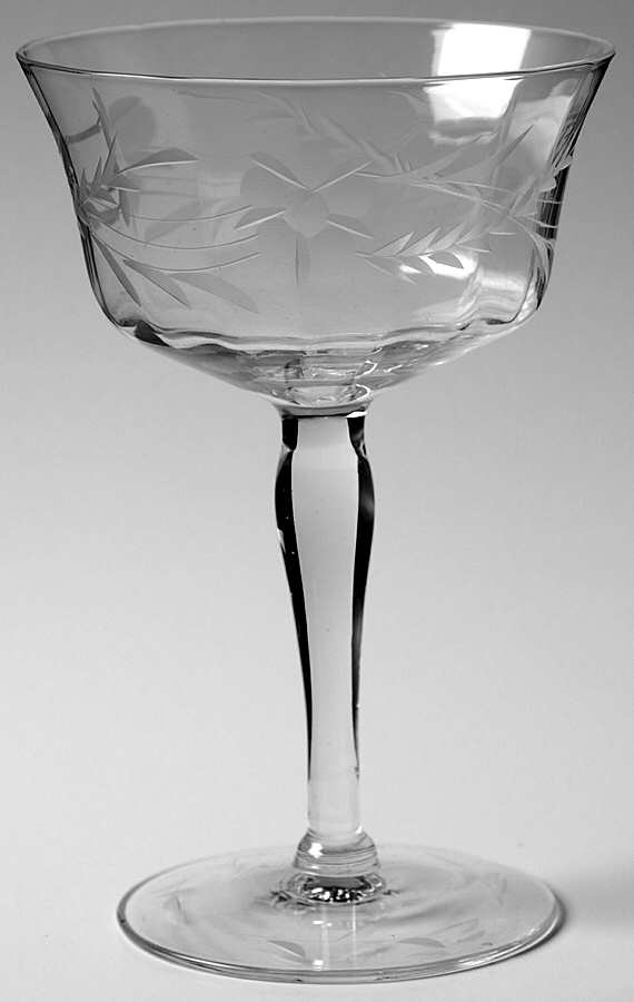 UNK3756 Champagne/Tall Sherbet by Unknown Manufacturer-1