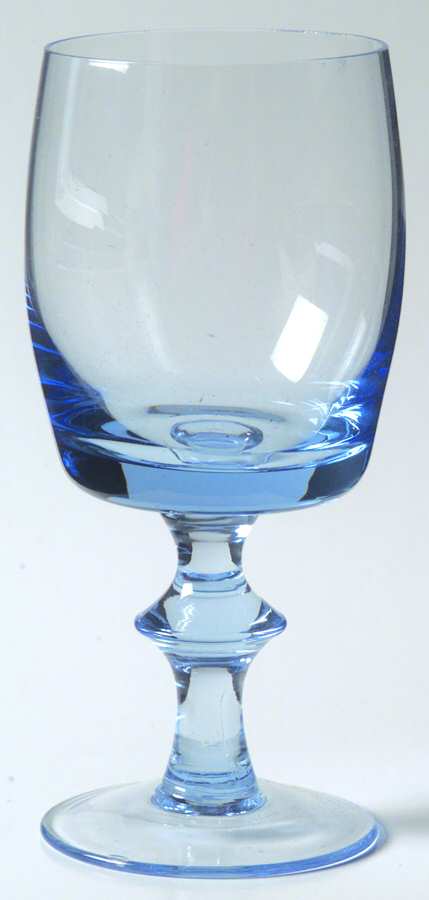 UNK3183 Light Blue Wine Glass by Unknown Manufacturer-1