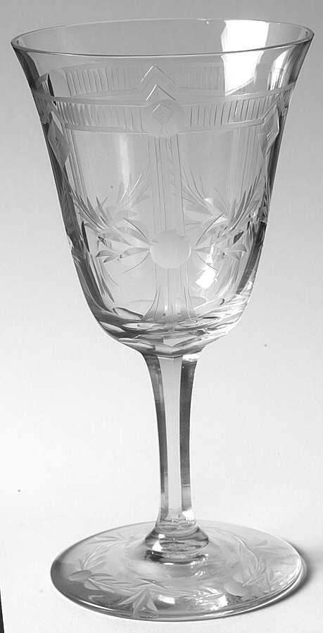 UNK5998 Water Goblet by Unknown Manufacturer-1