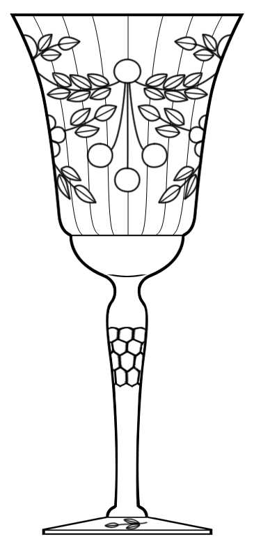 UNK5857 Water Goblet by Unknown Manufacturer-1