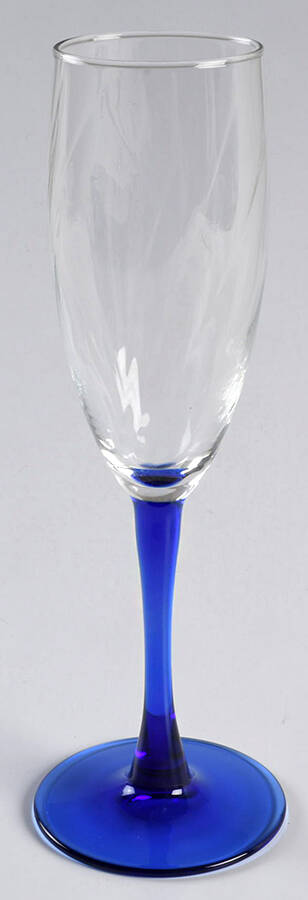 UNK4931 Blue Fluted Champagne by Unknown Manufacturer-1