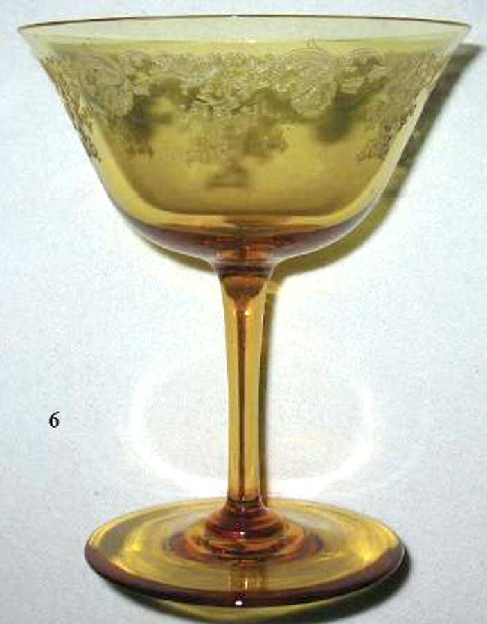 UNK3857 Champagne/Tall Sherbet by Unknown Manufacturer-1
