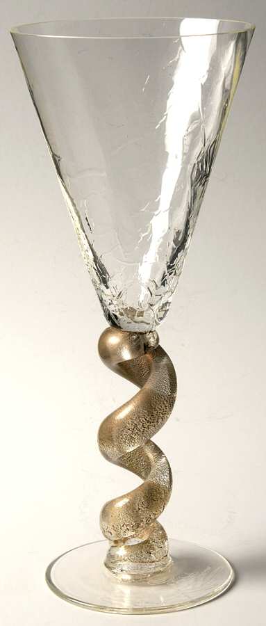 Spiral Silver Water Goblet by Union Street-1
