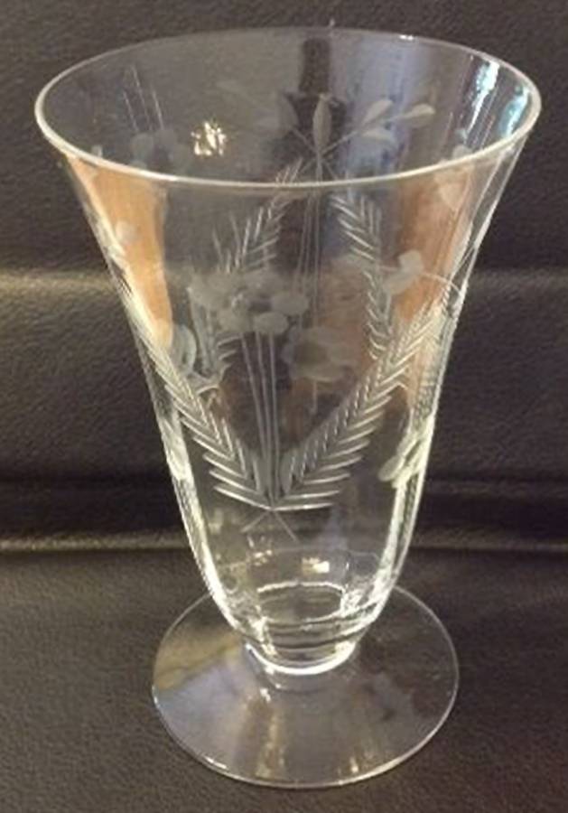 UNK3889 Footed Tumbler by Unknown Manufacturer-1