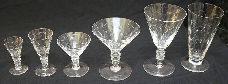 6041 Champagne/Tall Sherbet by Unknown Manufacturer-1