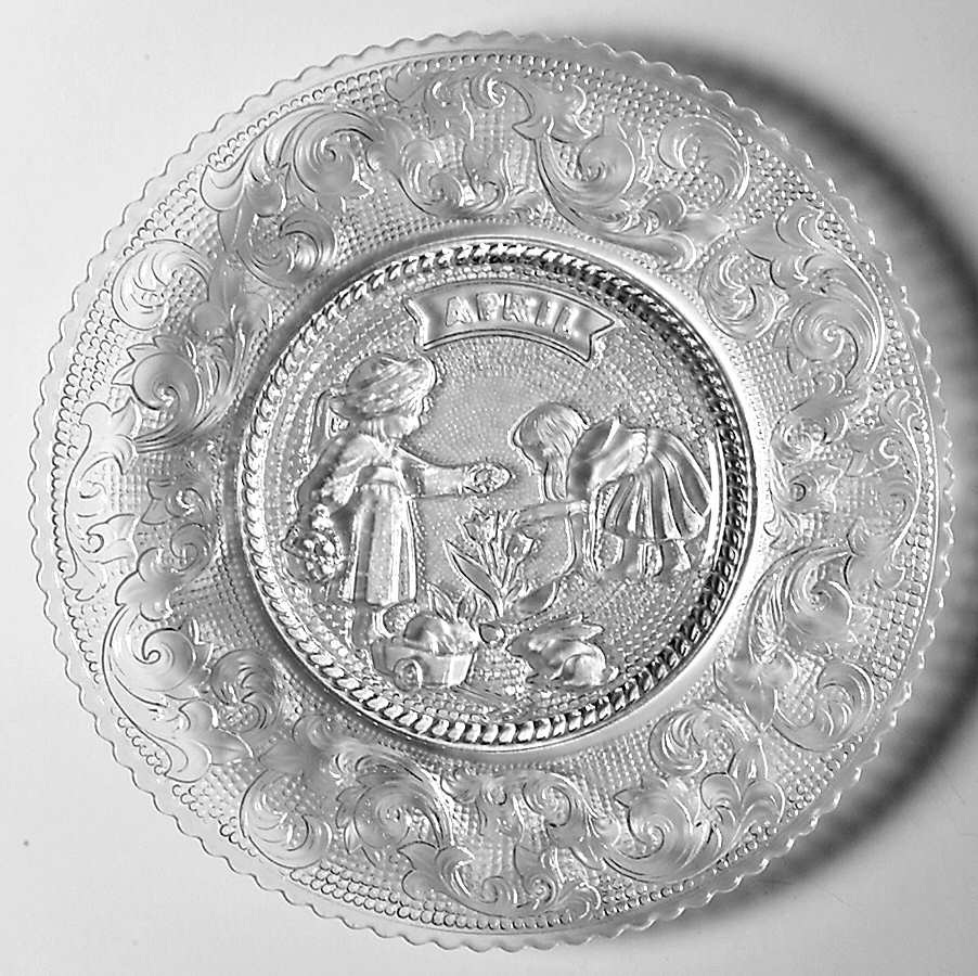 Month of Year 7" Salad Plate by Unknown Manufacturer-1