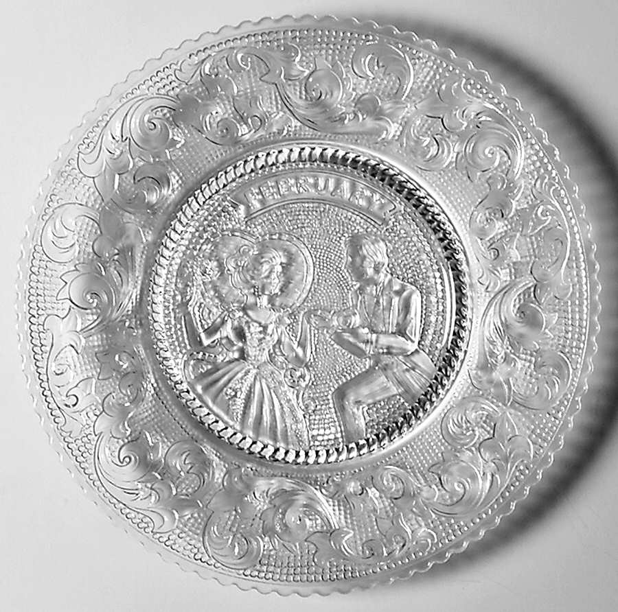 Month of Year 7" Salad Plate by Unknown Manufacturer-1